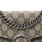 GG Supreme Monogram Mini Dionysus Shoulder Bag Taupe