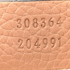 Pebbled Calfskin Small Soho Disco Bag Camelia