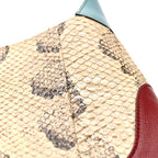 Snakeskin Calfskin Jackie 1961 Hobo Multicolor