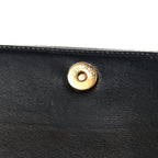 Caviar Quilted Boy Wallet On Chain WOC Black