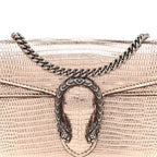 Metallic Lizard Super Mini Dionysus Bag Rame