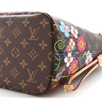 LV X TM Monogram Flowers Neverfull MM
