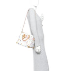 LV X TM Monogram Multicolor Speedy Bandouliere 25 White