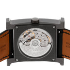 Titanium Barenia 30mm Heure H Hour Quartz Watch Noir