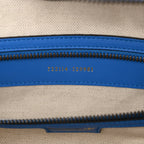 X ADIDAS Calfskin Trefoil Web GG Marmont Medium Duffle Bag Blue