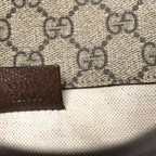 GG Supreme Monogram Neo Vintage Web Belt Bag Brown