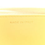 Lambskin Quilted Sweet Camellia Wallet on Chain WOC Yellow