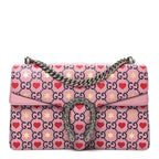 Calfskin Valentine's Day Exclusive Small Dionysus Bag Pink