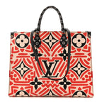 Monogram Giant Crafty Onthego GM Creme Rouge Black
