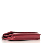 Calfskin Quilted Boy Wallet On Chain WOC Pink
