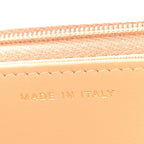 Caviar Quilted Wallet on Chain WOC Beige