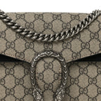 GG Supreme Monogram Small Dionysus Shoulder Bag Black