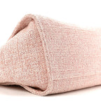 Lurex Boucle Deauville Medium Tote Pink