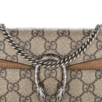 GG Supreme Monogram Super Mini Dionysus Shoulder Bag Taupe