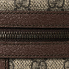 GG Supreme Monogram Web Small Ophidia Messenger Bag Brown