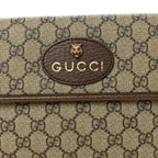 GG Supreme Monogram Neo Vintage Web Belt Bag Brown