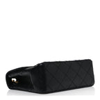 Caviar Quilted Mini Square Flap Black