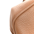 Pebbled Calfskin Small Soho Disco Bag Camelia