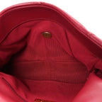 Lambskin Quilted Large Chanel 19 Flap Red