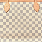Damier Azur Neo Neverfull MM Rose Ballerine