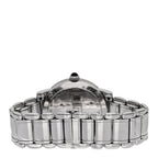 Stainless Steel Diamond 38mm Classic Quartz Watch Black