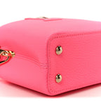 Taurillon Monogram Tuffetage Capucines Mini Fluo Pink