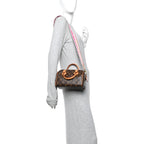 Monogram Speedy Bandouliere 20 Fuchsia