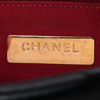 Lambskin Quilted Medium Chanel 19 Flap Black