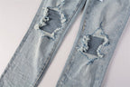 PURPLE  Fashion Jeans 9010