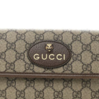 GG Supreme Monogram Neo Vintage Web Belt Bag Brown