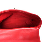 Lambskin Quilted Medium Chanel 19 Flap Red