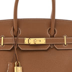 Togo Birkin 30 Gold