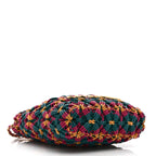 Calfskin Macrame Mini Chanel 22  Green Purple Yellow