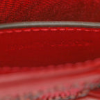 Calfskin Beaded Embroidery GG Monogram Mini Jackie 1961 Cherry Red