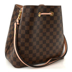 Damier Ebene Neonoe MM Venus Pink