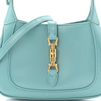 Boarded Dyana Lux Calfskin Mini Jackie 1961 Hobo Dusty Azure