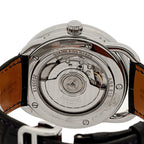 Stainless Steel Alligator 43mm Arceau Grande Lune Automatic Watch Bleu Abysse