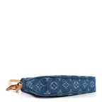 LV X TM Monogram Denim Cerises Pochette Accessories Blue