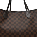 Damier Ebene Neo Neverfull MM Rose Ballerine