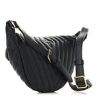 Calfskin Quilted New Wave Bumbag Black