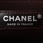 Goatskin Quilted New Medium Boy Handle Flap Burgundy