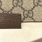 GG Supreme Monogram Neo Vintage Web Belt Bag Brown