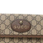 GG Supreme Monogram Neo Vintage Web Belt Bag Brown