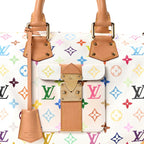 Monogram Multicolor Speedy 30 White