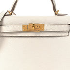 Chevre Mysore Mini Kelly Sellier 20 Mushroom