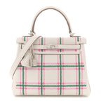 Swift Tartan Kelly Retourne 25 Gris Pale Rose Bubblegum Vert Moyen