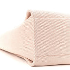Mixed Fibers Calfskin Medium Deauville Tote Beige