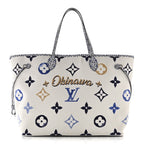Monogram Canvas By The Pool Okinawa 2.0 Neverfull GM Blue