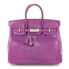 Lizard Birkin 25 Violet