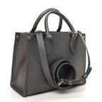 Metallic Empreinte Monogram Giant Onthego PM Gun Metal